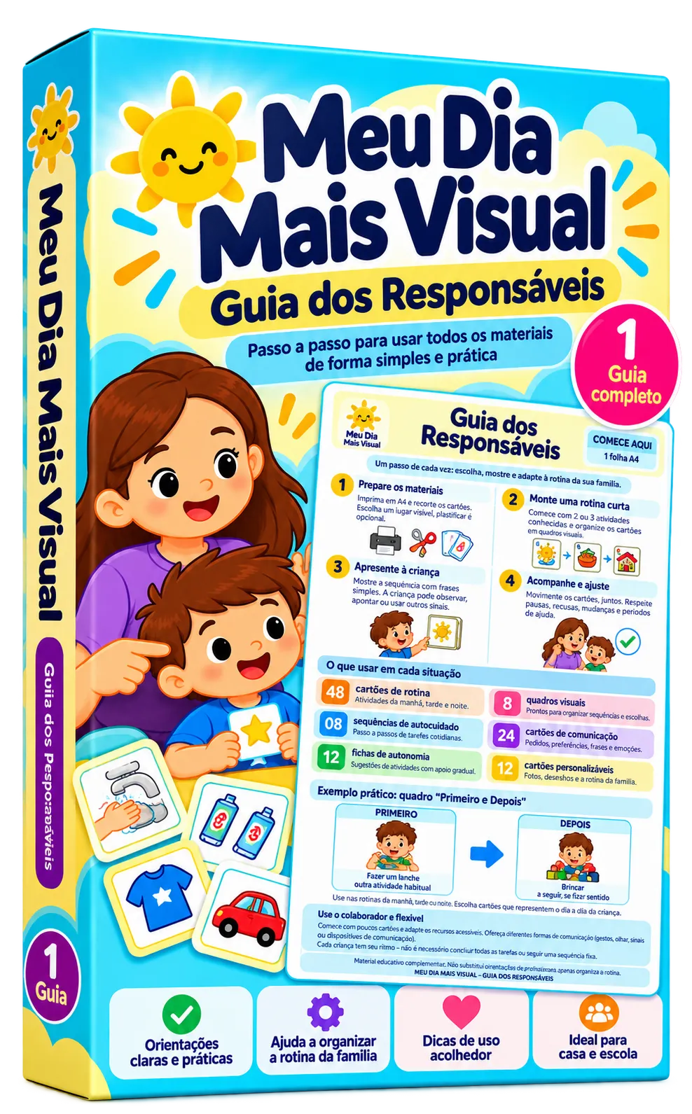 Meu Dia Mais Visual: Guia Prático para os Responsáveis